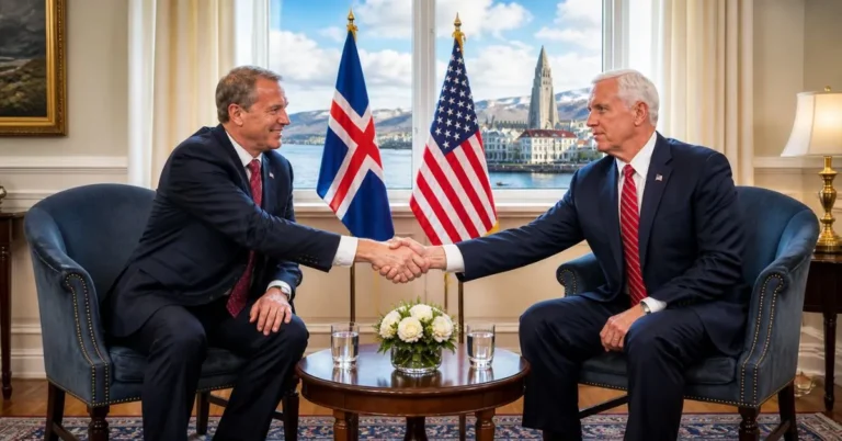 Mike Pence Iceland