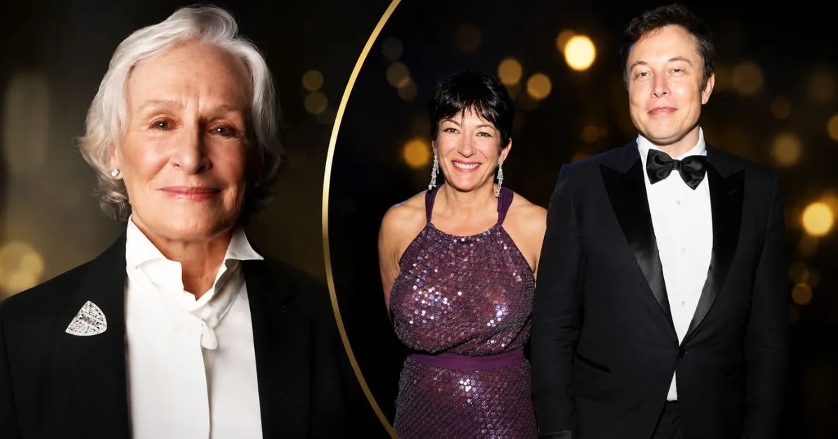 Elon Musk and Glenn Close