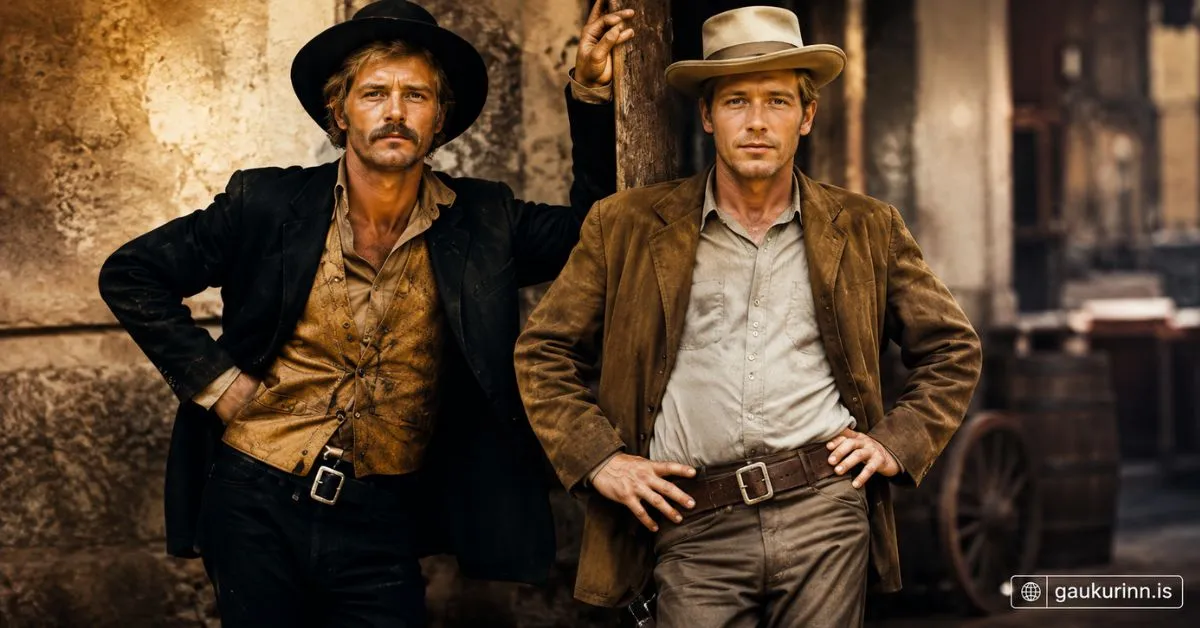 Robert Redford and Paul Newman