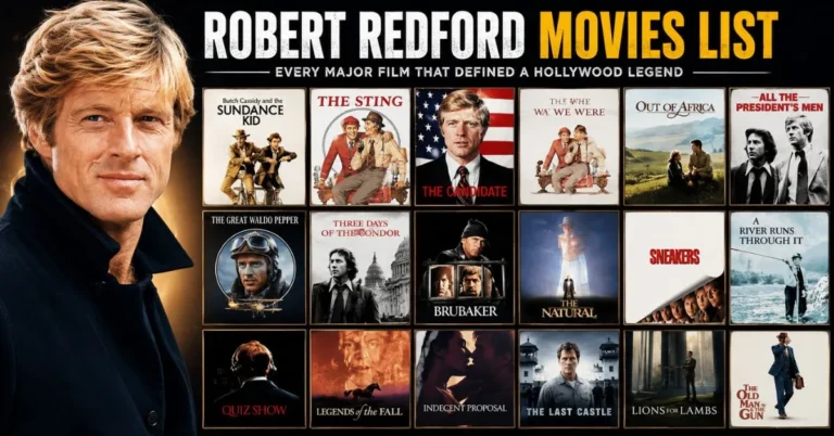 Robert Redford Movies List