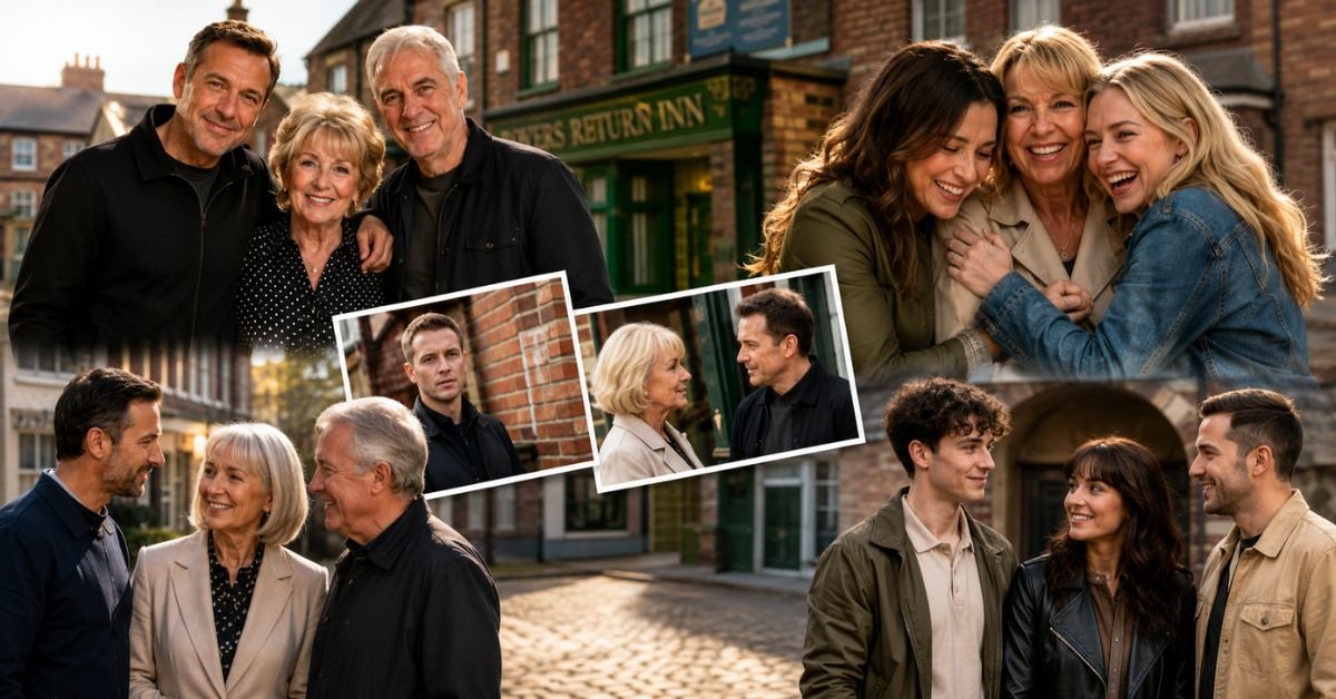 coronation street star reunion