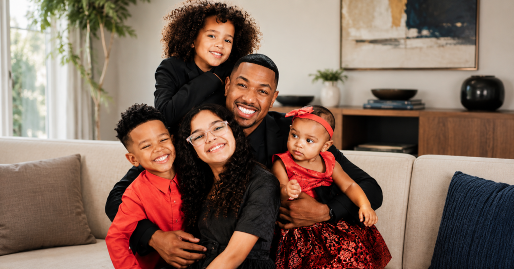 How Many Kids Does Nick Cannon Have? Family-Inspired Portrait Featuring a Father and Children Smiling Together