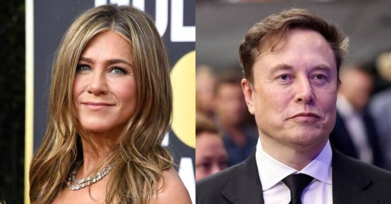 Jennifer Aniston and Elon Musk