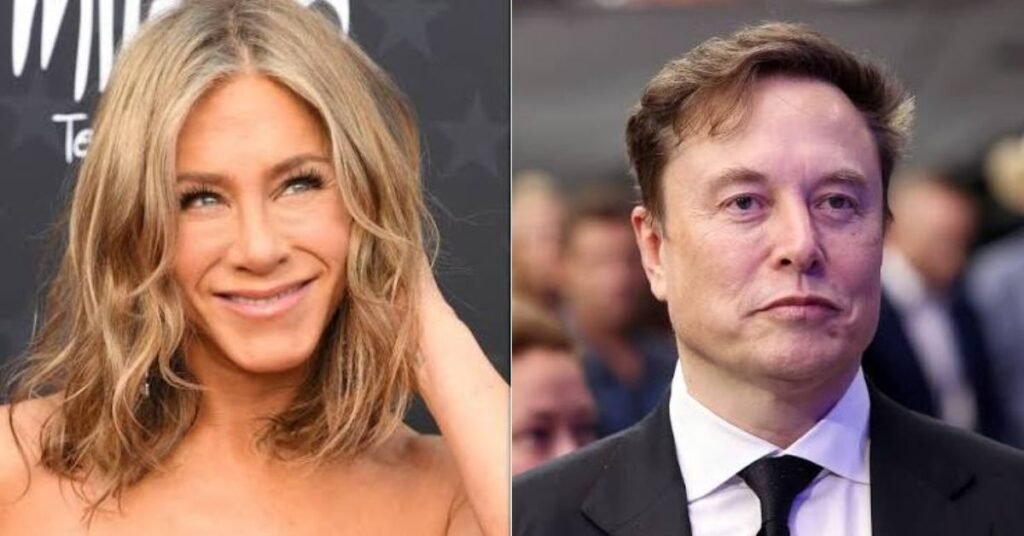 Jennifer Aniston and Elon Musk