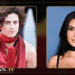 Kim Kardashian and Timothée Chalamet