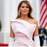 Melania Trump Attended State Dinner Wearing Controversial Pink Gown