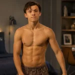 Tom Holland shirtless