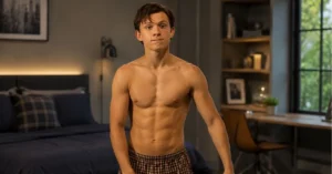 Tom Holland shirtless